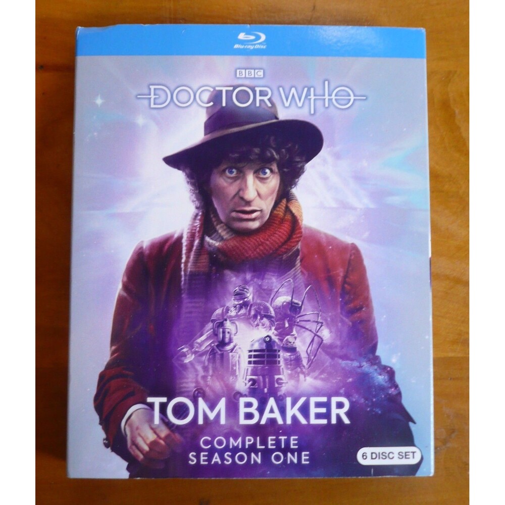 Doctor Who: Tom Baker: Complete Season One Blu-ray - 4th Doctor - 1975 - Open
